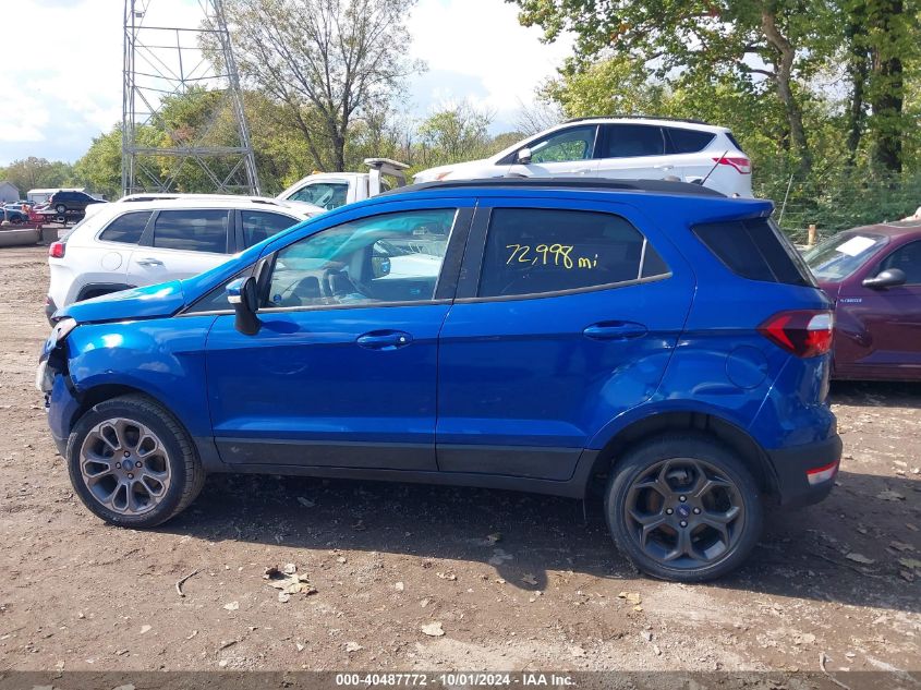 2018 Ford Ecosport Ses VIN: MAJ6P1CL6JC191771 Lot: 40487772