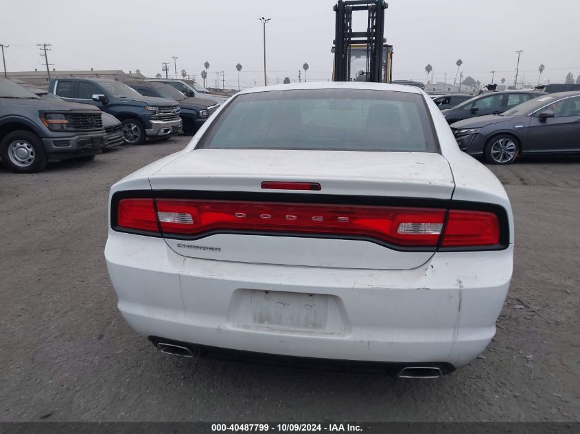 2014 Dodge Charger Se VIN: 2C3CDXBG1EH241173 Lot: 40487799