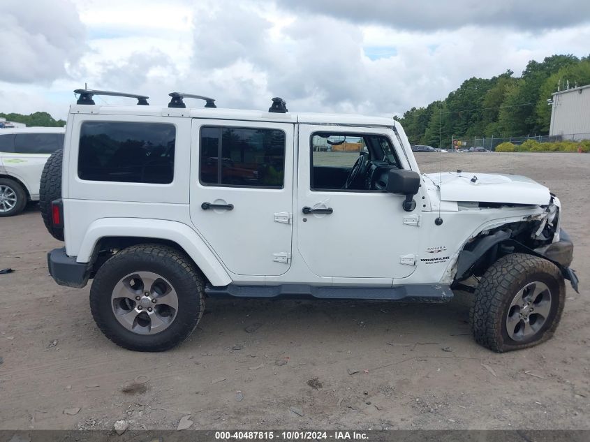 2016 Jeep Wrangler Unlimited Sahara VIN: 1C4HJWEG1GL320848 Lot: 40487815