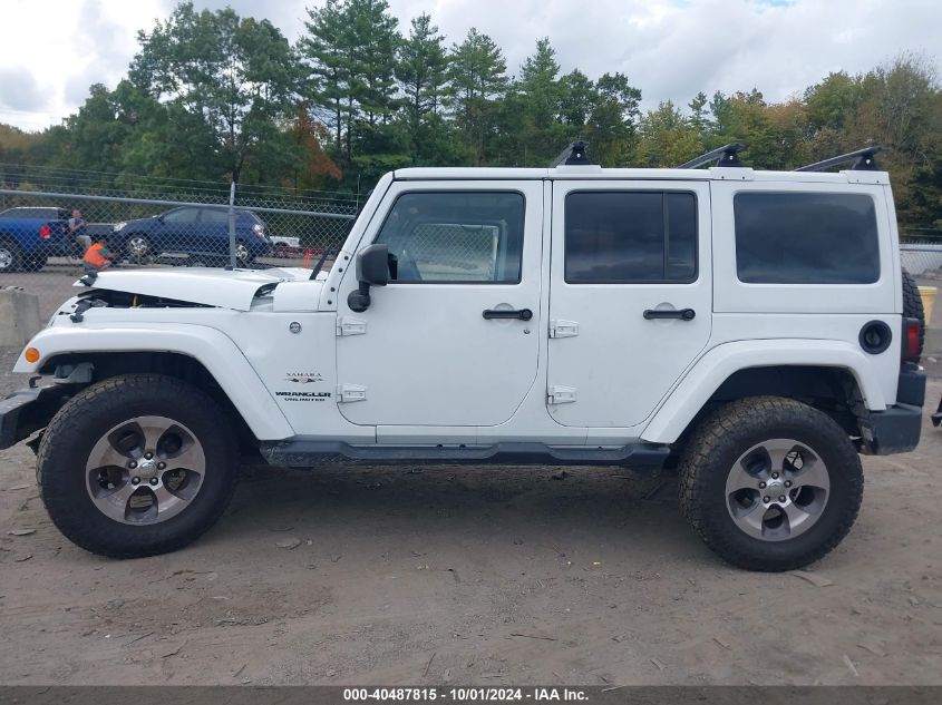 2016 Jeep Wrangler Unlimited Sahara VIN: 1C4HJWEG1GL320848 Lot: 40487815