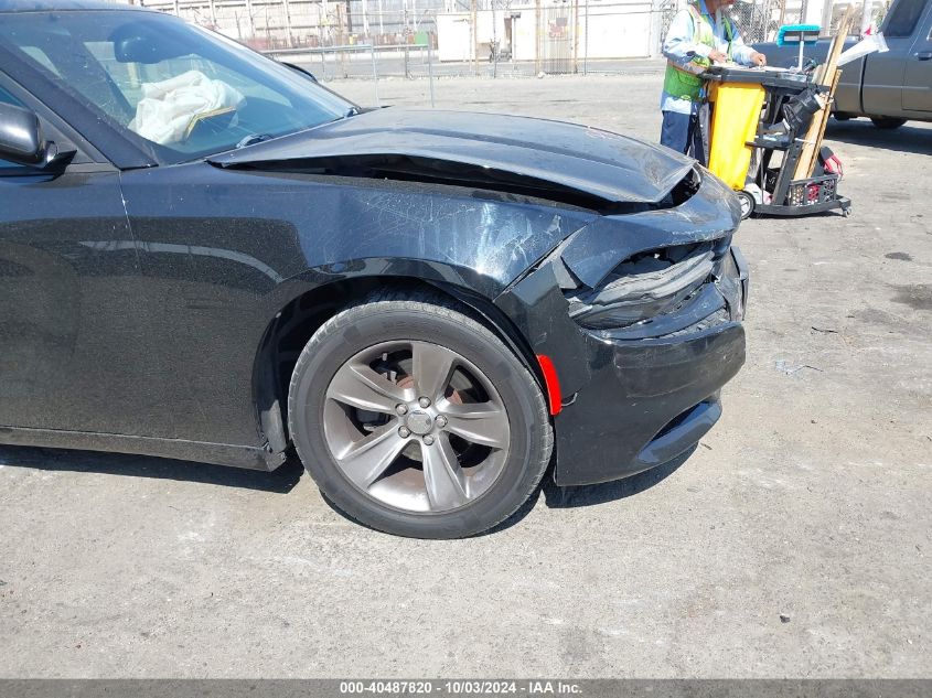 2016 Dodge Charger Sxt VIN: 2C3CDXHG8GH179250 Lot: 40487820