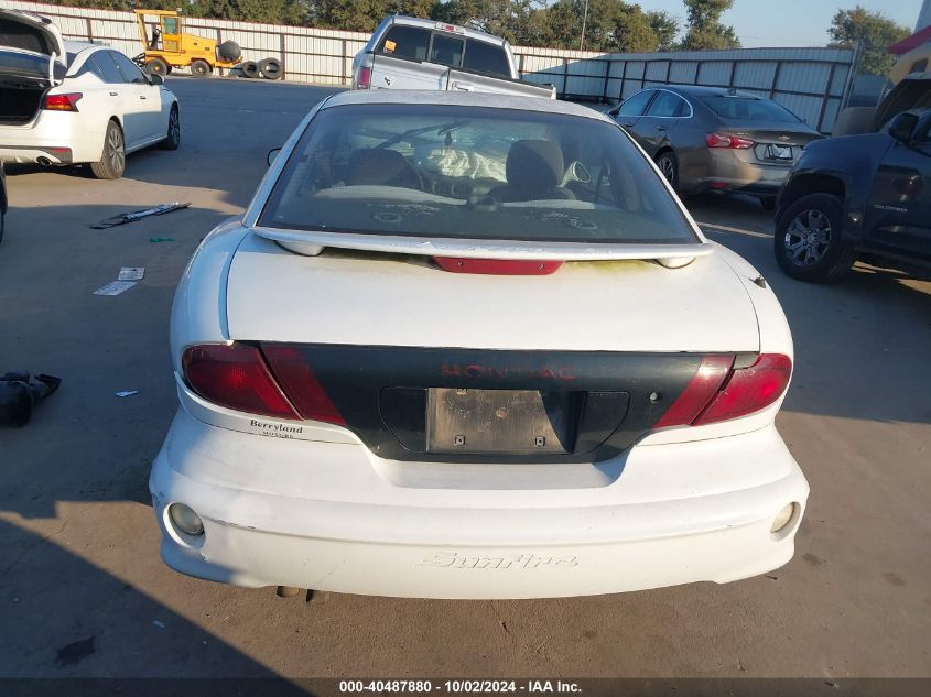 2000 Pontiac Sunfire Se VIN: 1G2JB1247Y7435898 Lot: 40487880