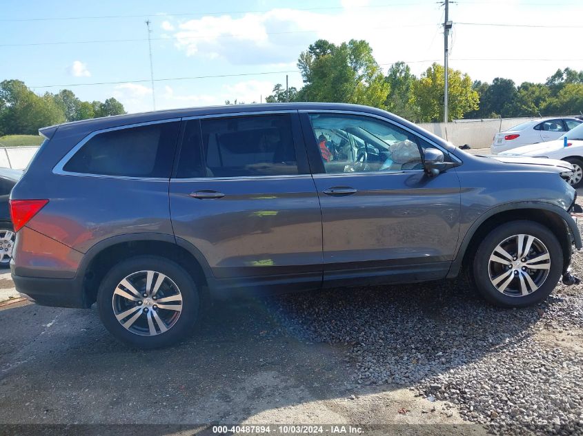 2016 Honda Pilot Ex-L VIN: 5FNYF6H78GB083808 Lot: 40487894