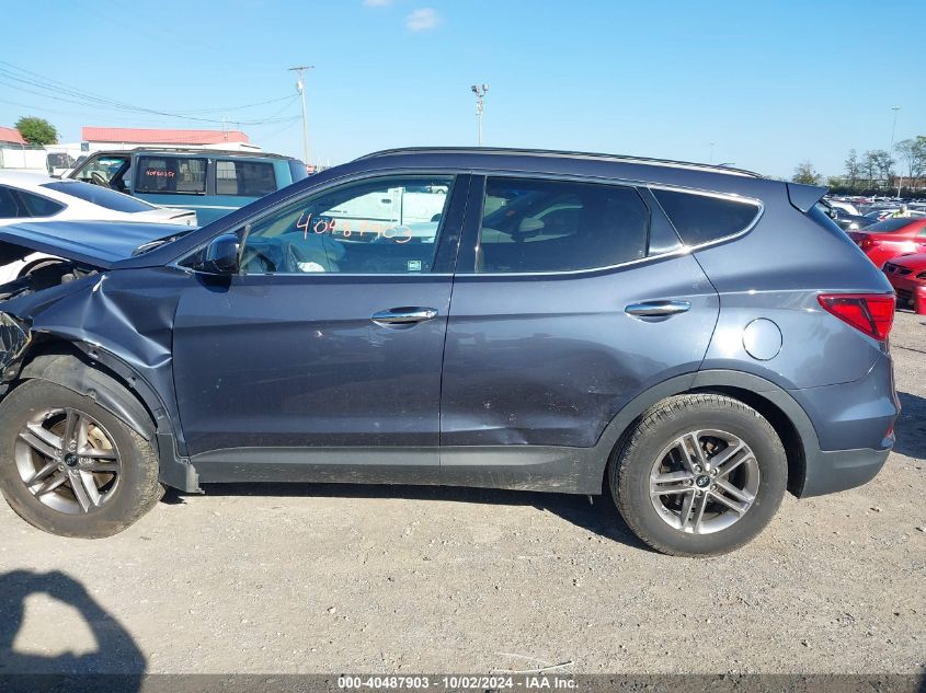 5NMZU3LB2HH025035 2017 Hyundai Santa Fe Sport 2.4L