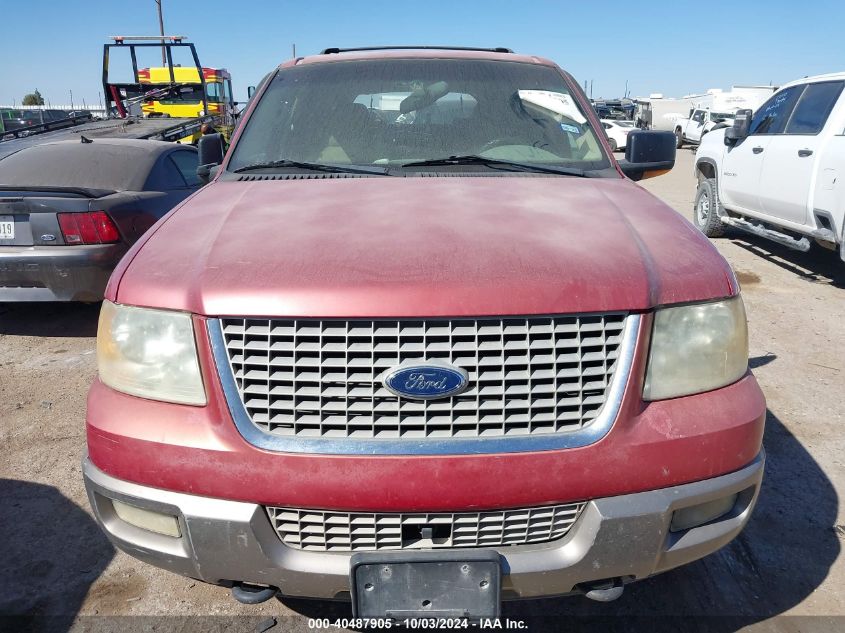 2003 Ford Expedition Eddie Bauer VIN: 1FMPU18L53LB14999 Lot: 40487905