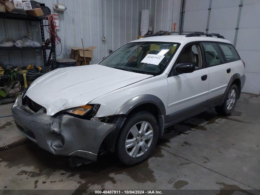 4S4BP61C257392750 2005 Subaru Outback 2.5I