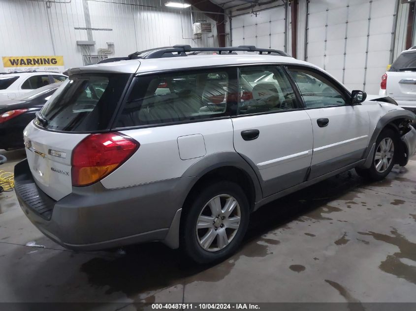 4S4BP61C257392750 2005 Subaru Outback 2.5I