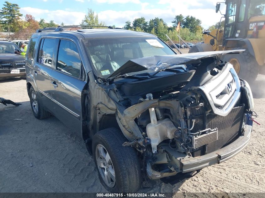 2010 Honda Pilot Ex-L VIN: 5FNYF4H56AB028297 Lot: 40487915