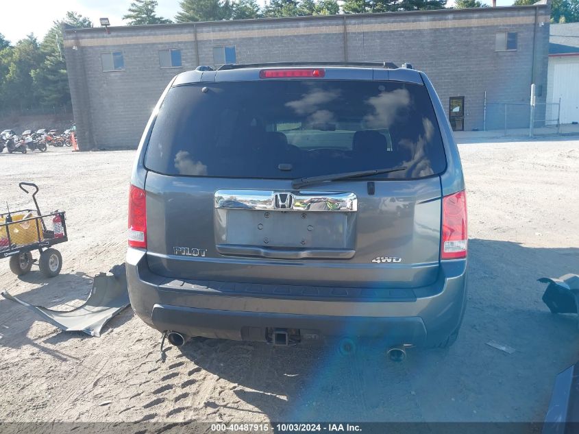 5FNYF4H56AB028297 2010 Honda Pilot Ex-L