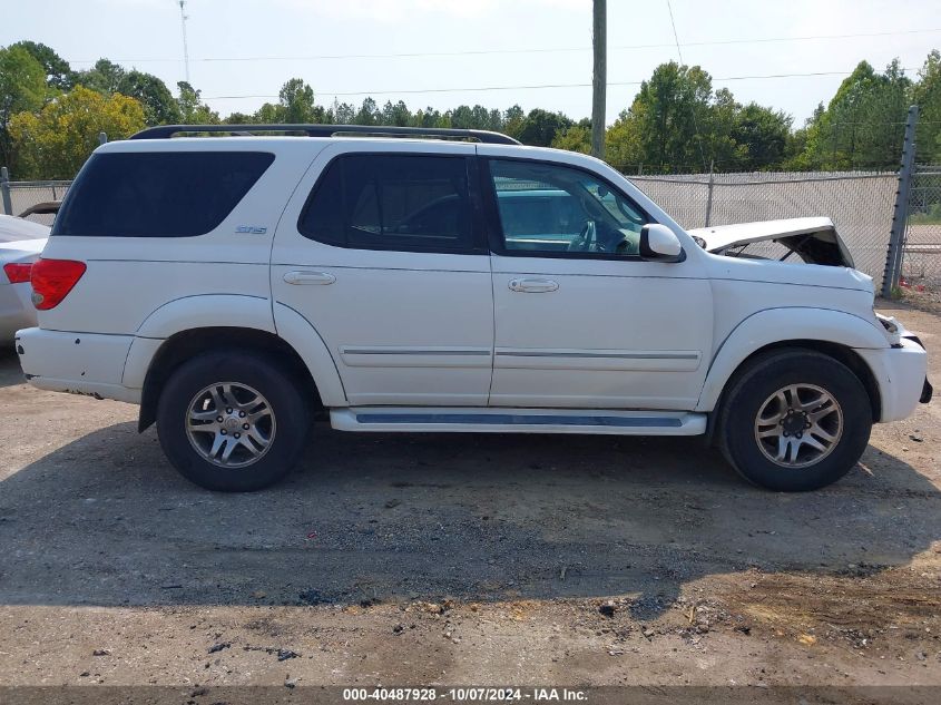 2007 Toyota Sequoia Sr5 V8 VIN: 5TDZT34A17S298245 Lot: 40487928