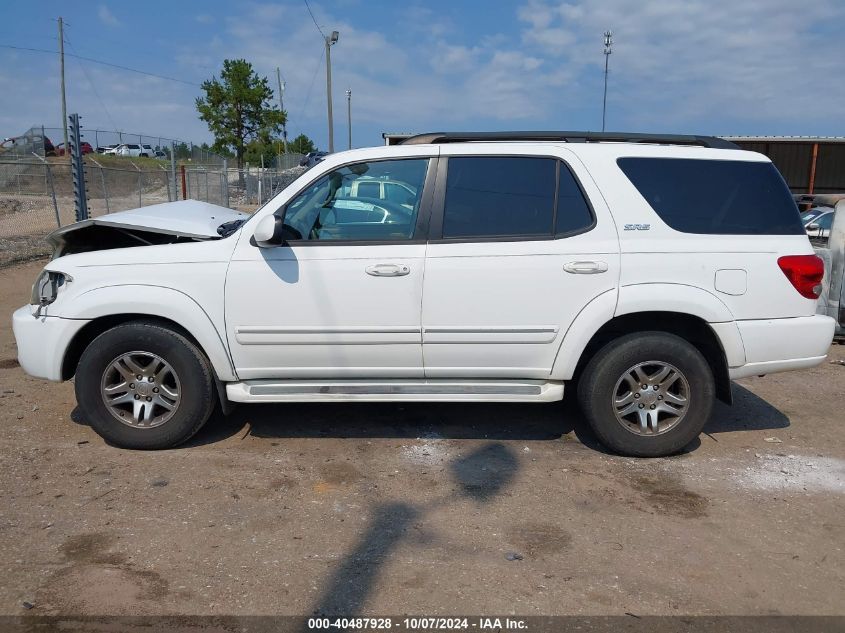 2007 Toyota Sequoia Sr5 V8 VIN: 5TDZT34A17S298245 Lot: 40487928