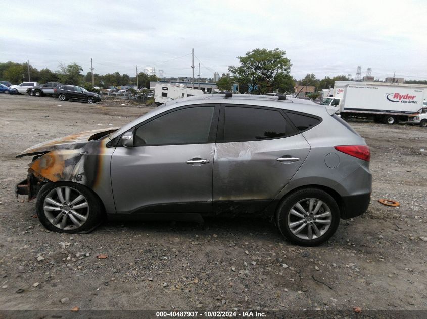 2013 Hyundai Tucson Limited VIN: KM8JU3AC0DU548609 Lot: 40487937