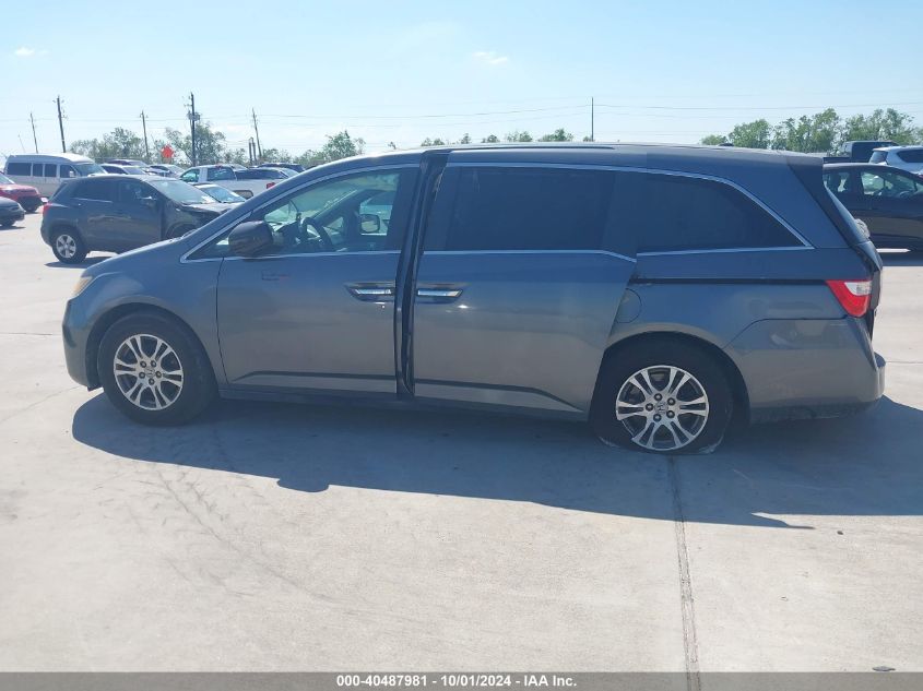 2011 Honda Odyssey Ex-L VIN: 5FNRL5H6XBB002220 Lot: 40487981