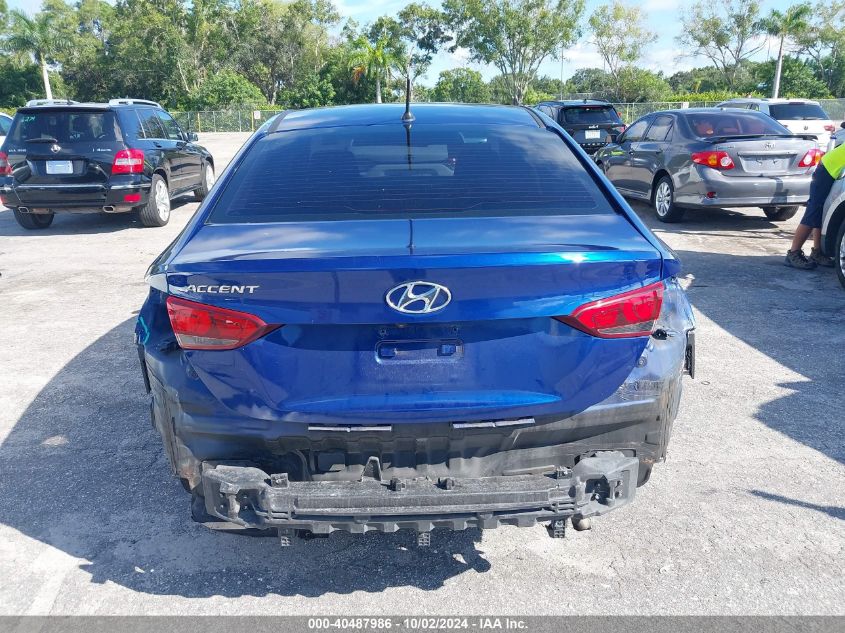 2019 Hyundai Accent Se VIN: 3KPC24A39KE058299 Lot: 40487986