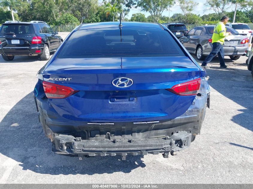 2019 Hyundai Accent Se VIN: 3KPC24A39KE058299 Lot: 40487986