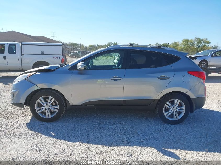 2012 Hyundai Tucson Gls VIN: KM8JUCACXCU466661 Lot: 40487999