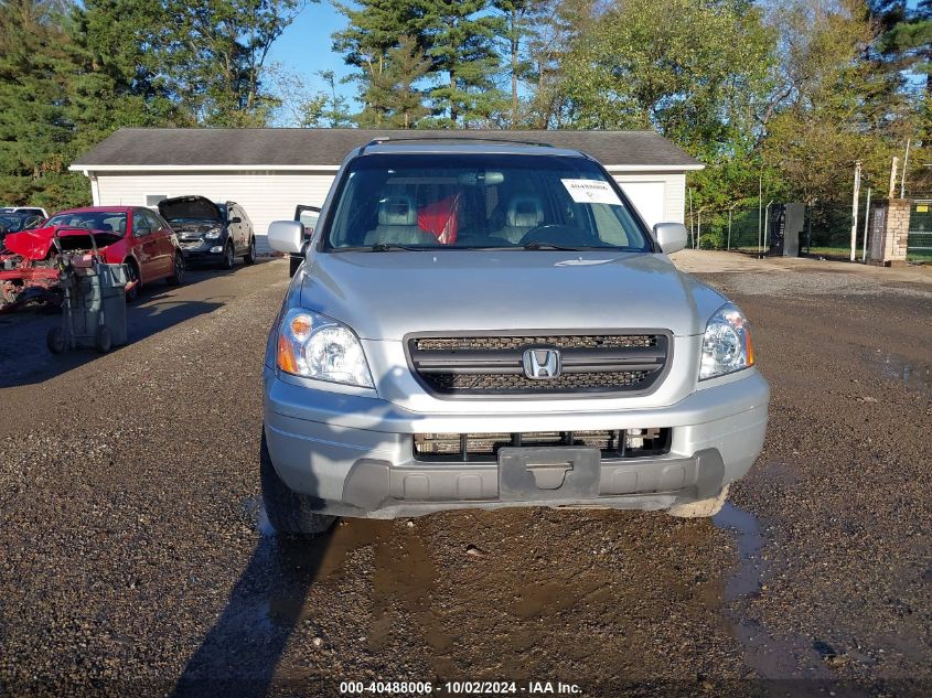 2004 Honda Pilot Ex-L VIN: 2HKYF18584H569050 Lot: 40488006