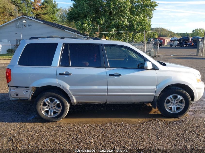 2004 Honda Pilot Ex-L VIN: 2HKYF18584H569050 Lot: 40488006