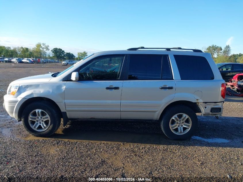 2004 Honda Pilot Ex-L VIN: 2HKYF18584H569050 Lot: 40488006