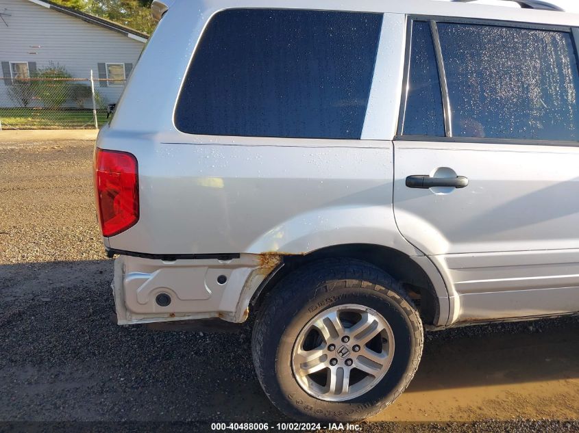 2004 Honda Pilot Ex-L VIN: 2HKYF18584H569050 Lot: 40488006