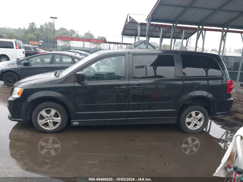 2013 Dodge Grand Caravan Sxt VIN: 2C4RDGCG1DR523231 Lot: 40488020