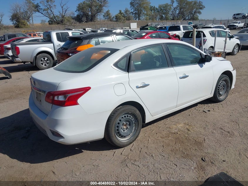VIN 3N1AB7AP9KY303115 2019 NISSAN SENTRA S