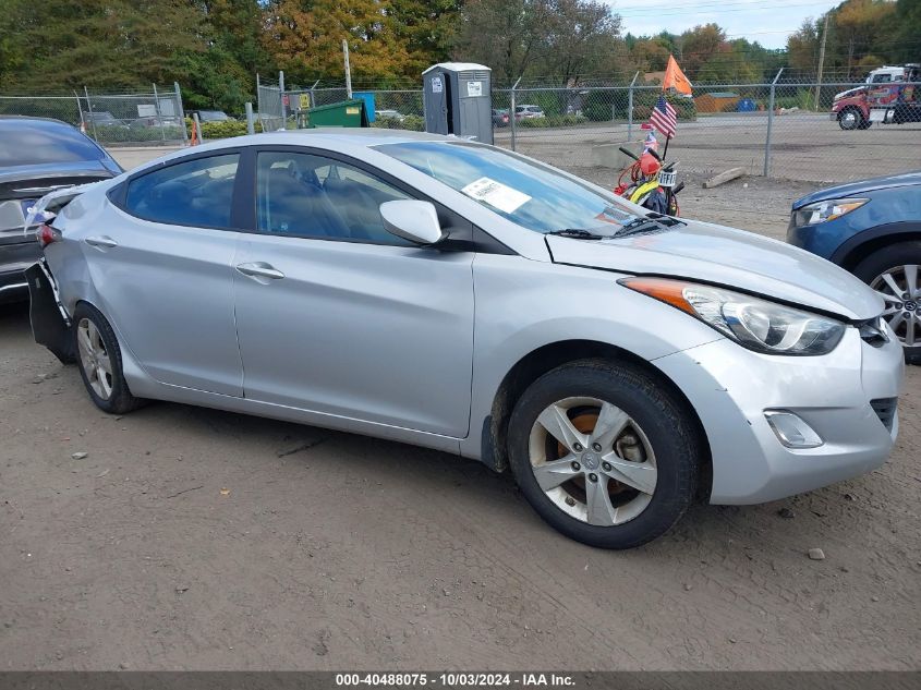 KMHDH4AE1DU669349 2013 Hyundai Elantra Gls