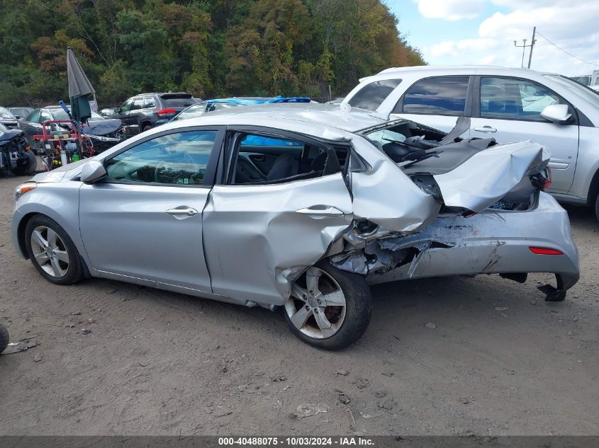 2013 Hyundai Elantra Gls VIN: KMHDH4AE1DU669349 Lot: 40488075