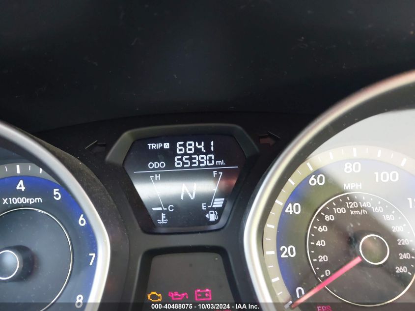 KMHDH4AE1DU669349 2013 Hyundai Elantra Gls