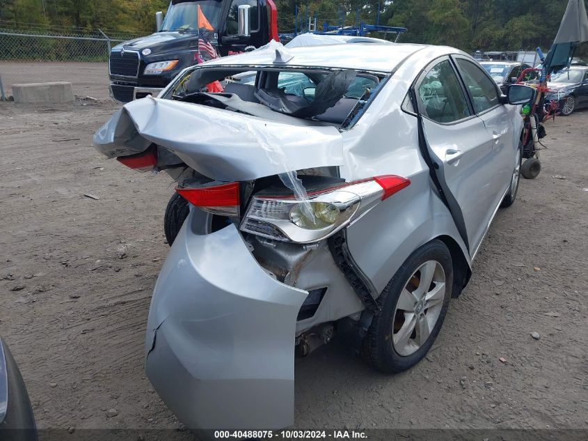 KMHDH4AE1DU669349 2013 Hyundai Elantra Gls