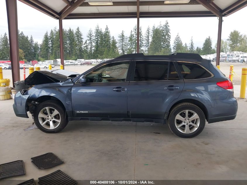 4S4BRBLC7E3317551 2014 Subaru Outback 2.5I Limited