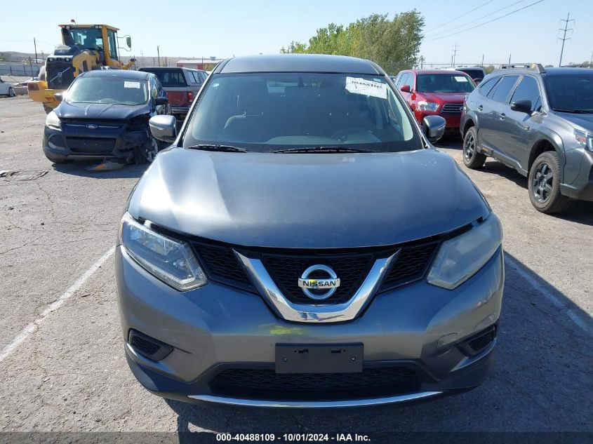 2015 Nissan Rogue S VIN: KNMAT2MV0FP547167 Lot: 40488109