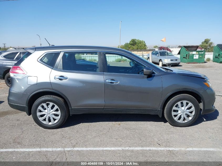 2015 Nissan Rogue S VIN: KNMAT2MV0FP547167 Lot: 40488109