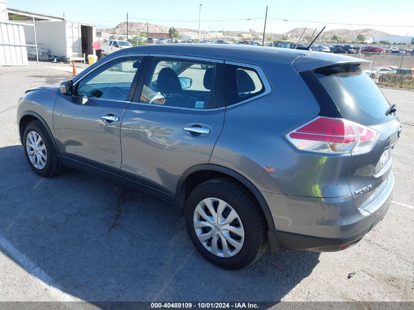 2015 Nissan Rogue S VIN: KNMAT2MV0FP547167 Lot: 40488109