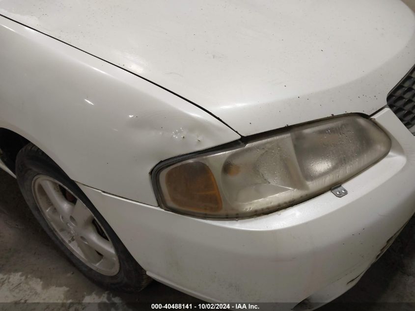 2000 Nissan Sentra Gxe/Xe VIN: 3N1CB51D5YL337657 Lot: 40488141