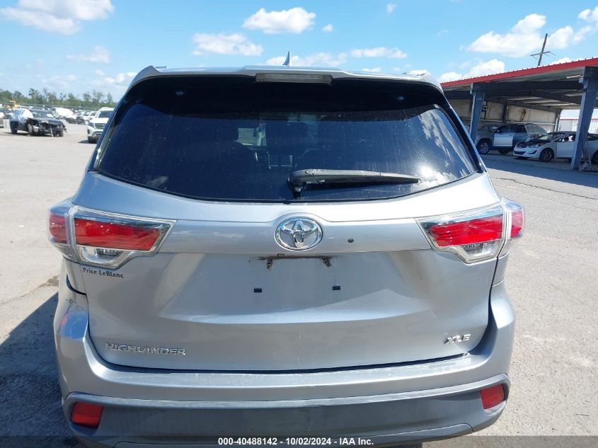 5TDKKRFH3FS046416 2015 Toyota Highlander Xle V6