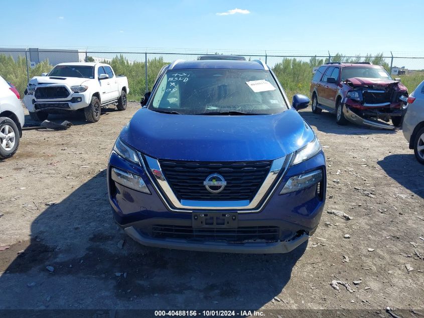 2022 Nissan Rogue Sv Fwd VIN: 5N1BT3BA7NC712272 Lot: 40488156