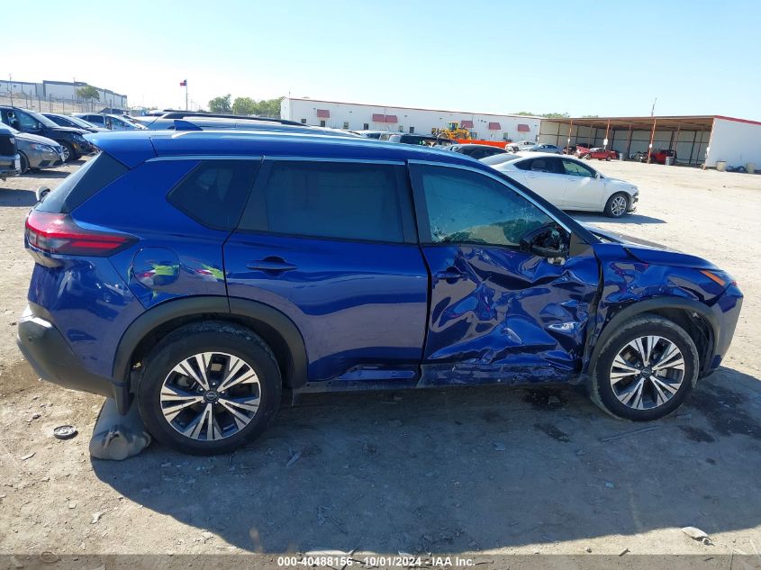 2022 Nissan Rogue Sv Fwd VIN: 5N1BT3BA7NC712272 Lot: 40488156