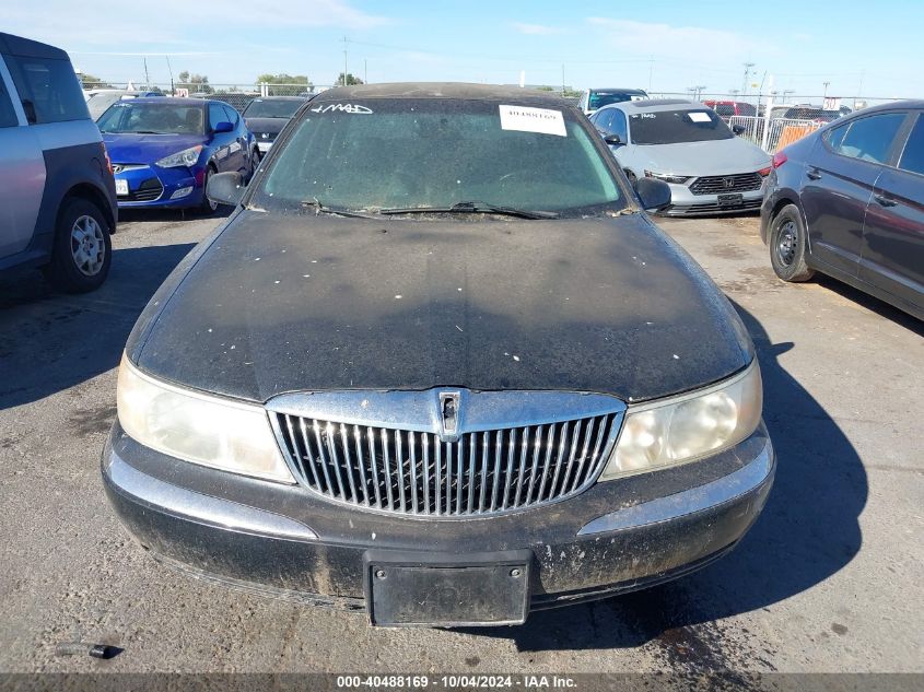 1LNHM97V0XY650578 1999 Lincoln Continental