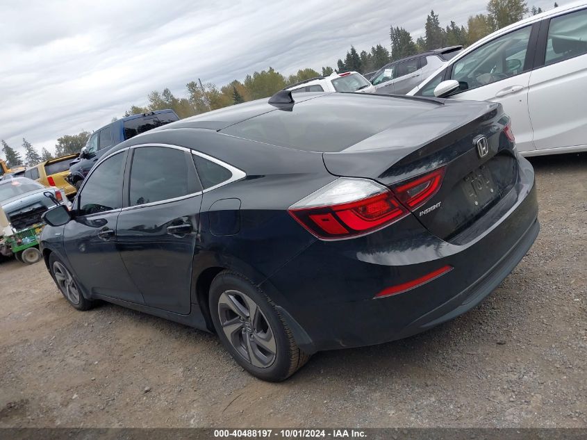 2020 Honda Insight Ex VIN: 19XZE4F51LE001656 Lot: 40488197