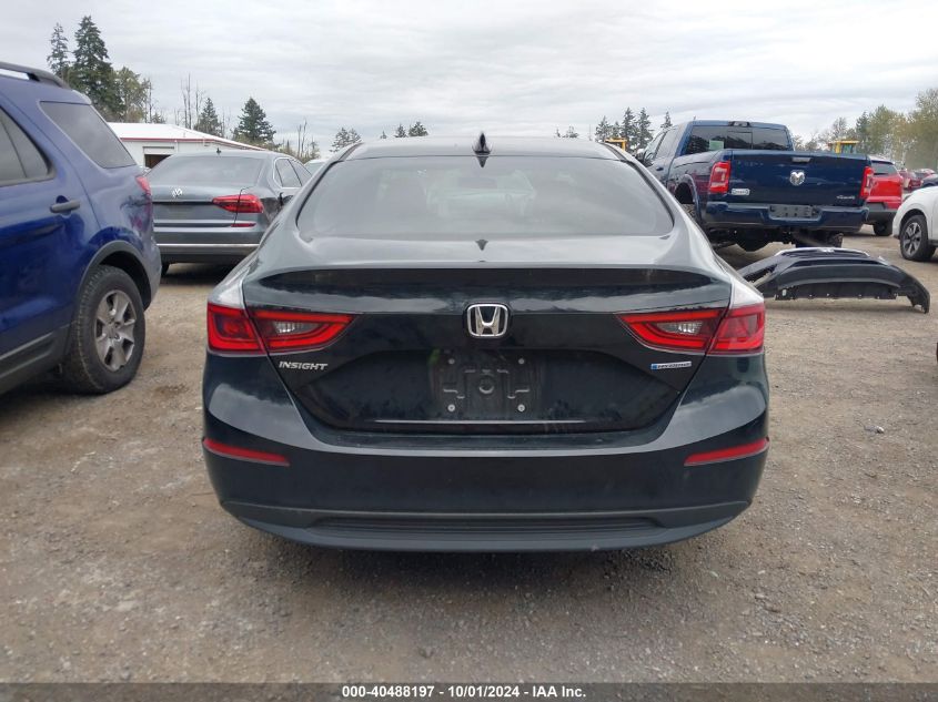 2020 Honda Insight Ex VIN: 19XZE4F51LE001656 Lot: 40488197