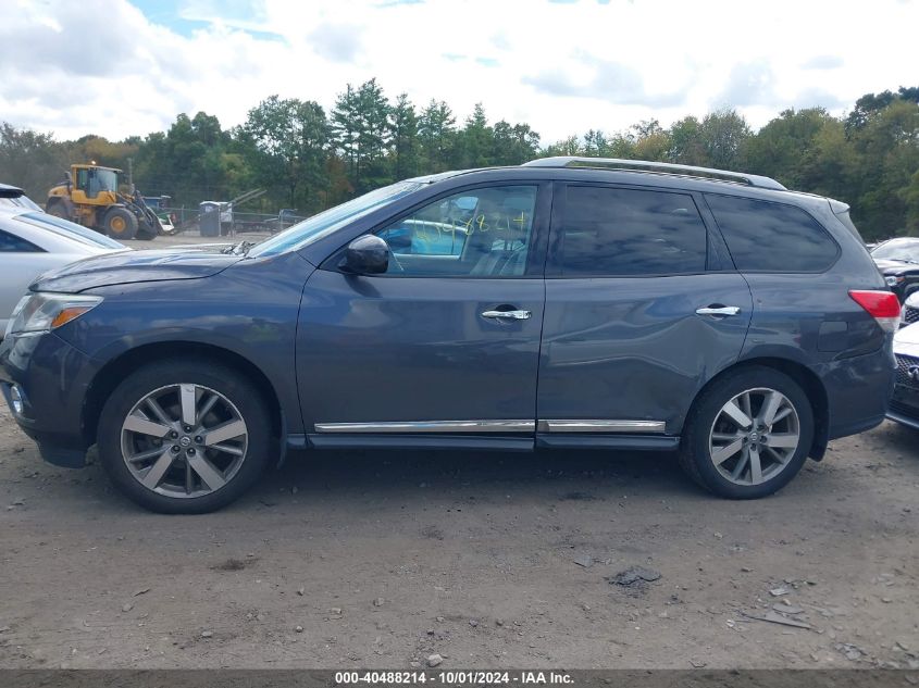 2013 Nissan Pathfinder Platinum VIN: 5N1AR2MM5DC624668 Lot: 40488214