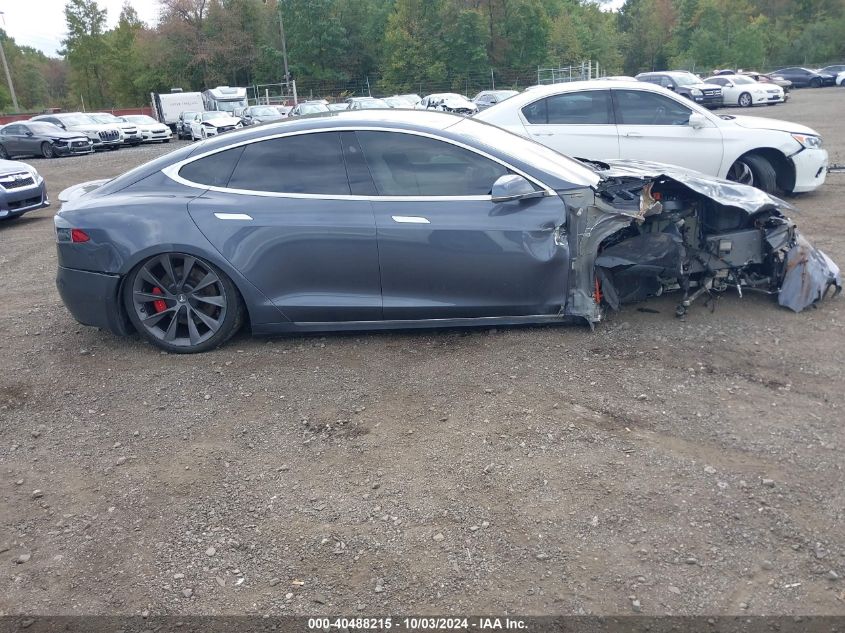 2021 Tesla Model S Performance Dual Motor All-Wheel Drive VIN: 5YJSA1E41MF421658 Lot: 40488215