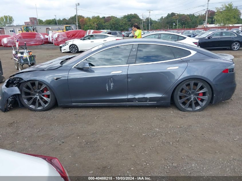 VIN 5YJSA1E41MF421658 2021 Tesla Model S, Performan... no.14