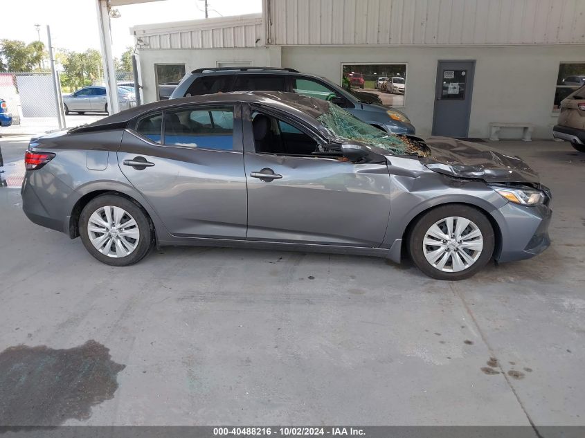 2020 Nissan Sentra S Xtronic Cvt VIN: 3N1AB8BVXLY306738 Lot: 40488216