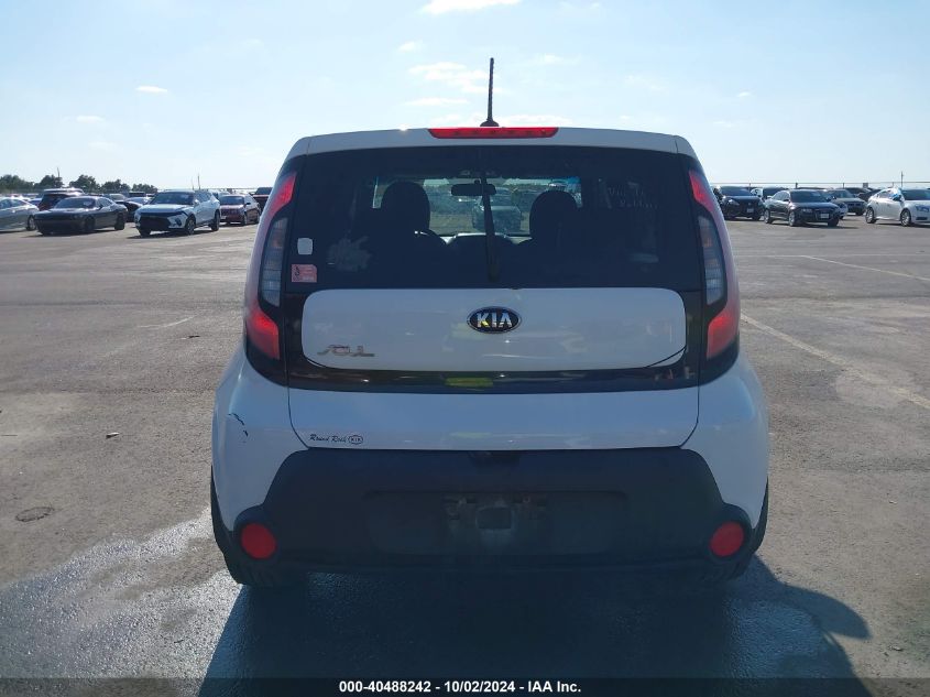 2014 Kia Soul + VIN: KNDJP3A53E7089072 Lot: 40488242