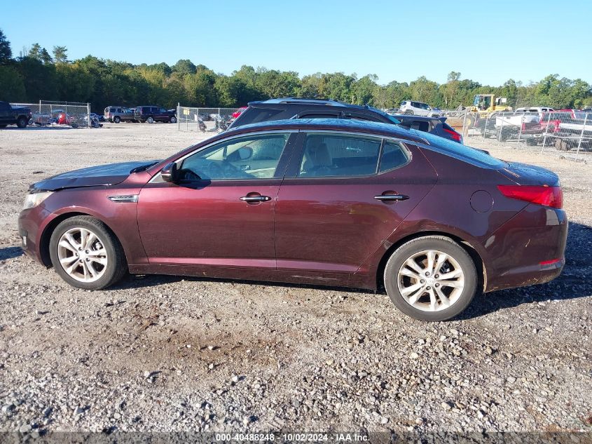 2013 Kia Optima Ex VIN: 5XXGN4A7XDG148552 Lot: 40488248