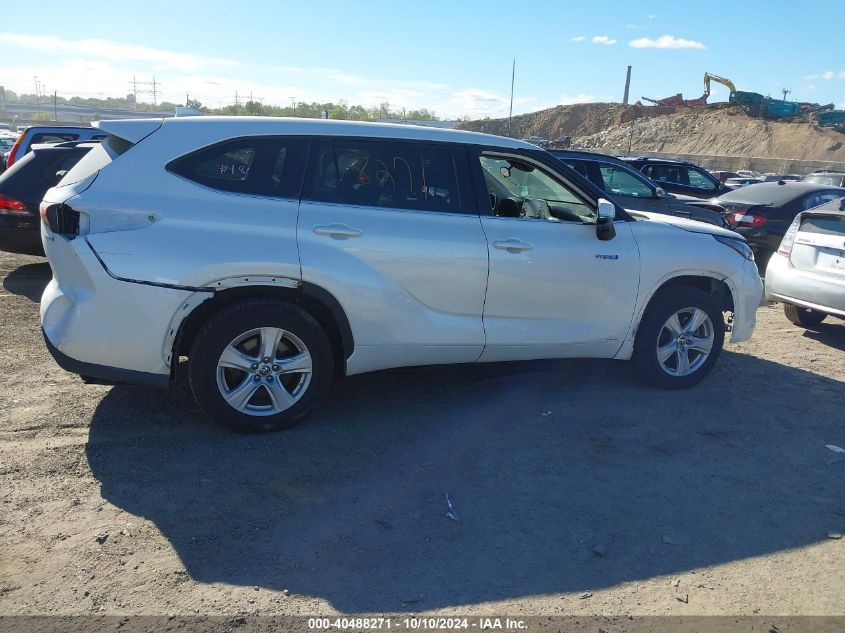 2020 TOYOTA HIGHLANDER HYBRID LE - 5TDBBRCH3LS005137