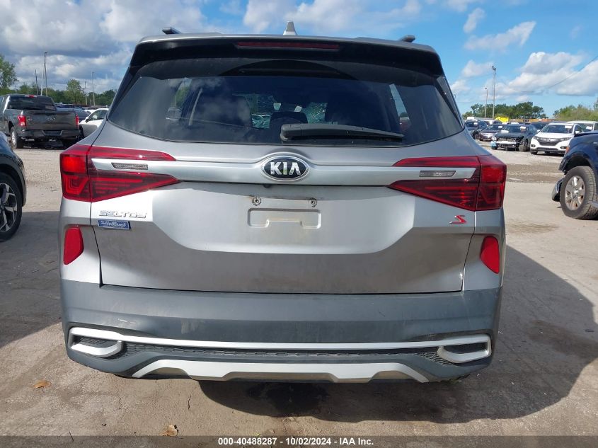 2021 Kia Seltos S VIN: KNDEUCAA8M7228134 Lot: 40488287