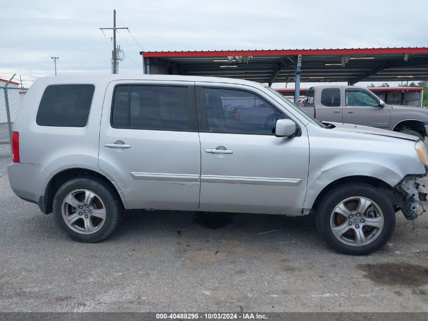 2013 Honda Pilot Ex VIN: 5FNYF3H4XDB040233 Lot: 40488295